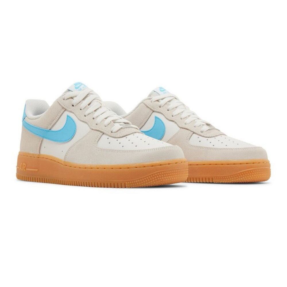 Air Force 1 ‘07 LVB Phantom Baltic Blue- Gum Yellow Size 14 (Fq8714-003)
